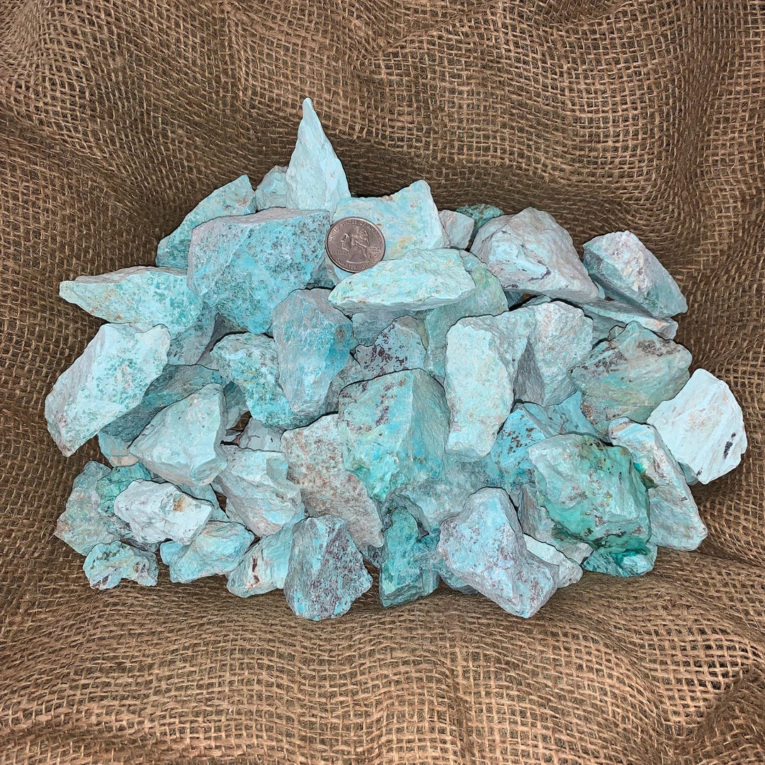 Turquoise Rough Pics Natural Turquoise Rough - (By the Pound) - Mail Order Gems